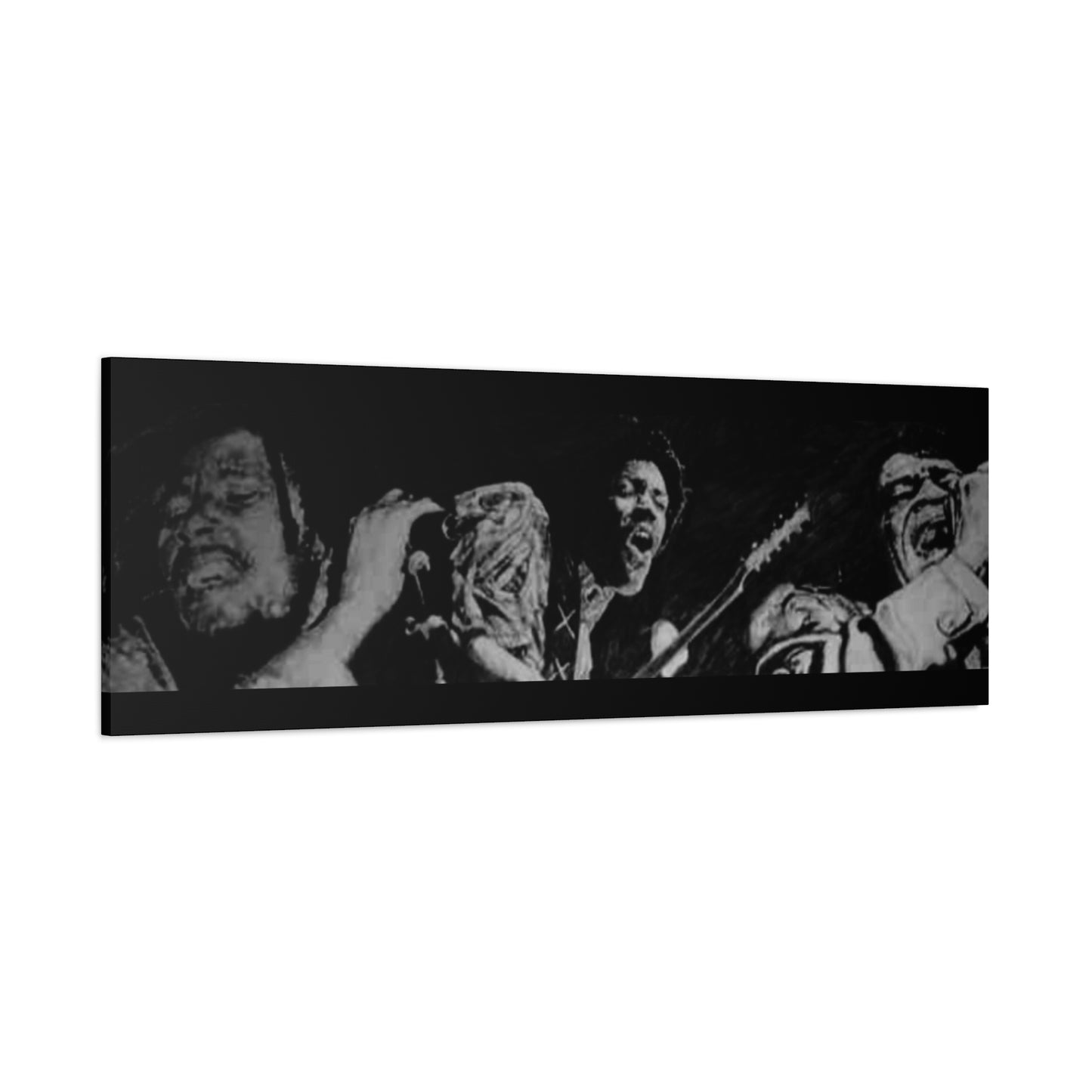 Artistic Canvas Wall Decor - Musical Legends Trio