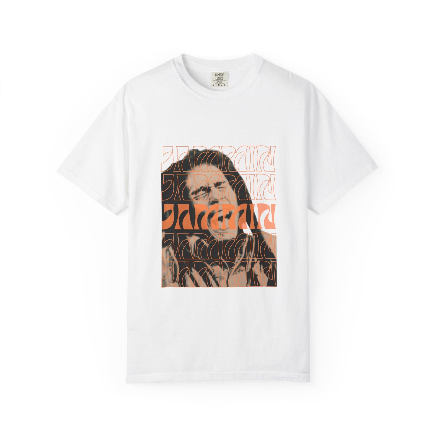 Groovy Vibe Jammin Garment-Dyed T-shirt, Retro Graphic Tee, Vintage Style Shirt, Festival Clothing, Casual Wear for Music Lovers