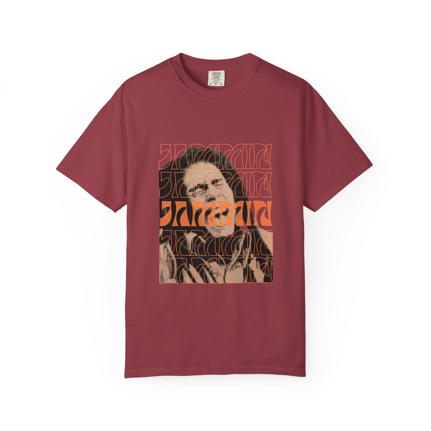 Groovy Vibe Jammin Garment-Dyed T-shirt, Retro Graphic Tee, Vintage Style Shirt, Festival Clothing, Casual Wear for Music Lovers