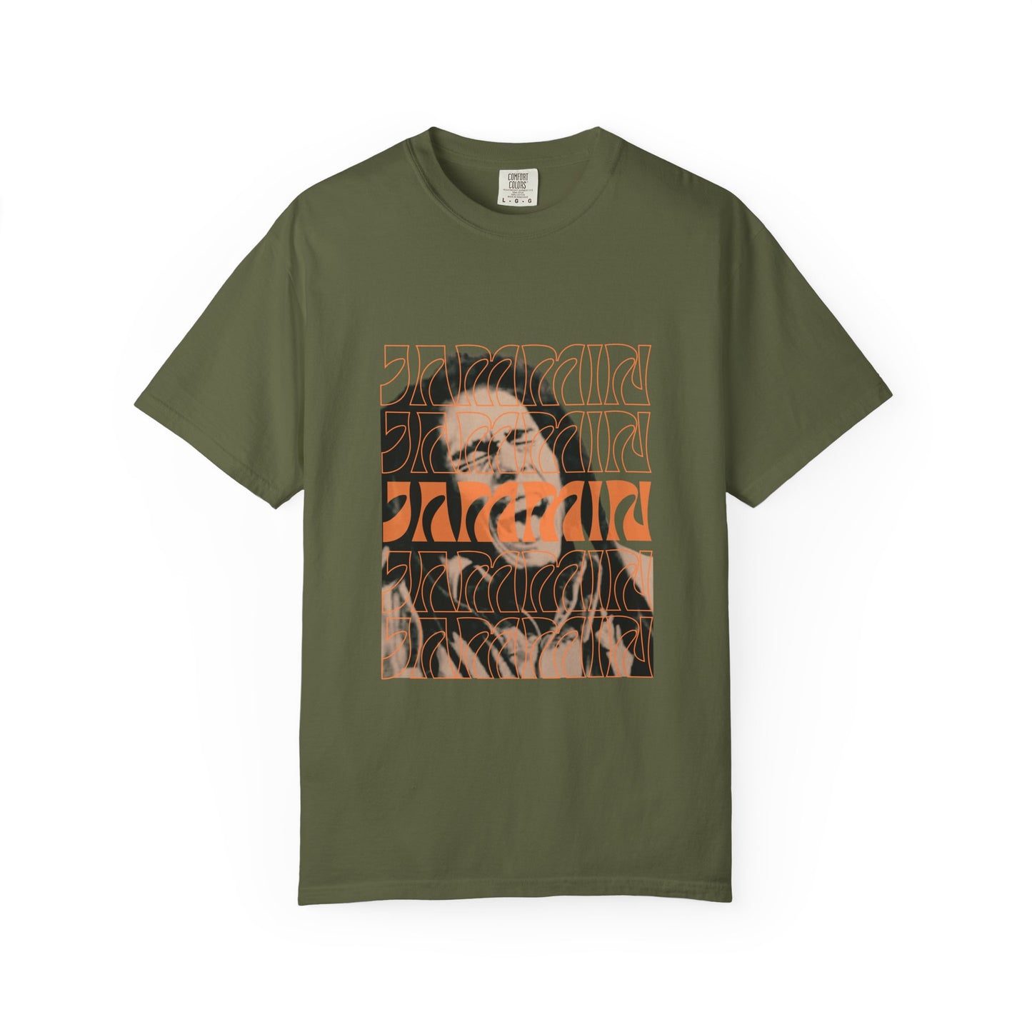 Groovy Vibe  Jammin Garment-Dyed T-shirt, Retro Graphic Tee, Vintage Style Shirt, Festival Clothing, Casual Wear for Music Lovers