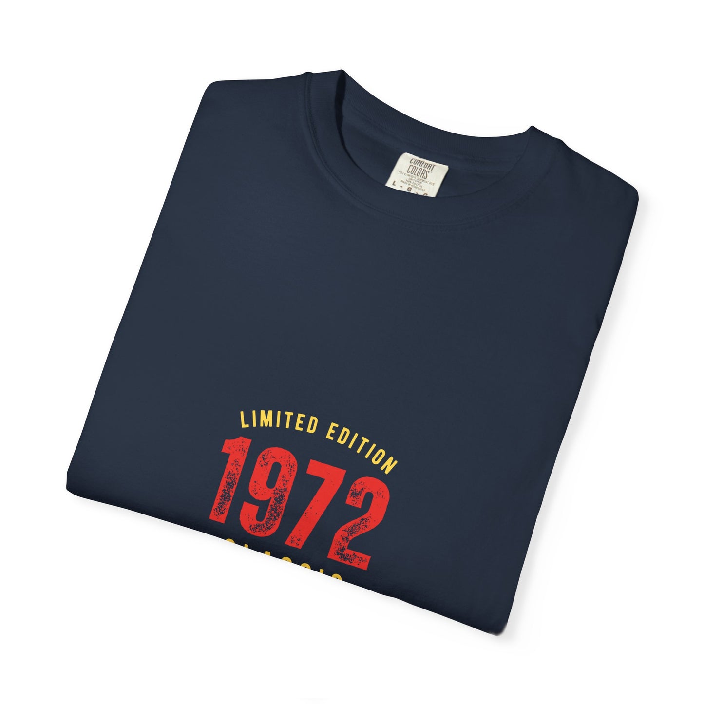 Vintage Classic 1972 T-Shirt, Retro Apparel, Birthday Gift, Limited Edition Tee, Casual Streetwear, Nostalgic Fashion