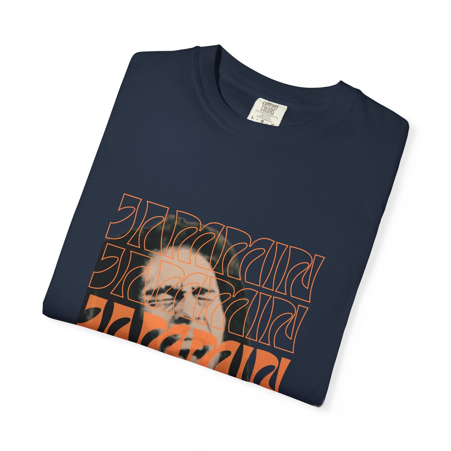 Groovy Vibe  Jammin Garment-Dyed T-shirt, Retro Graphic Tee, Vintage Style Shirt, Festival Clothing, Casual Wear for Music Lovers
